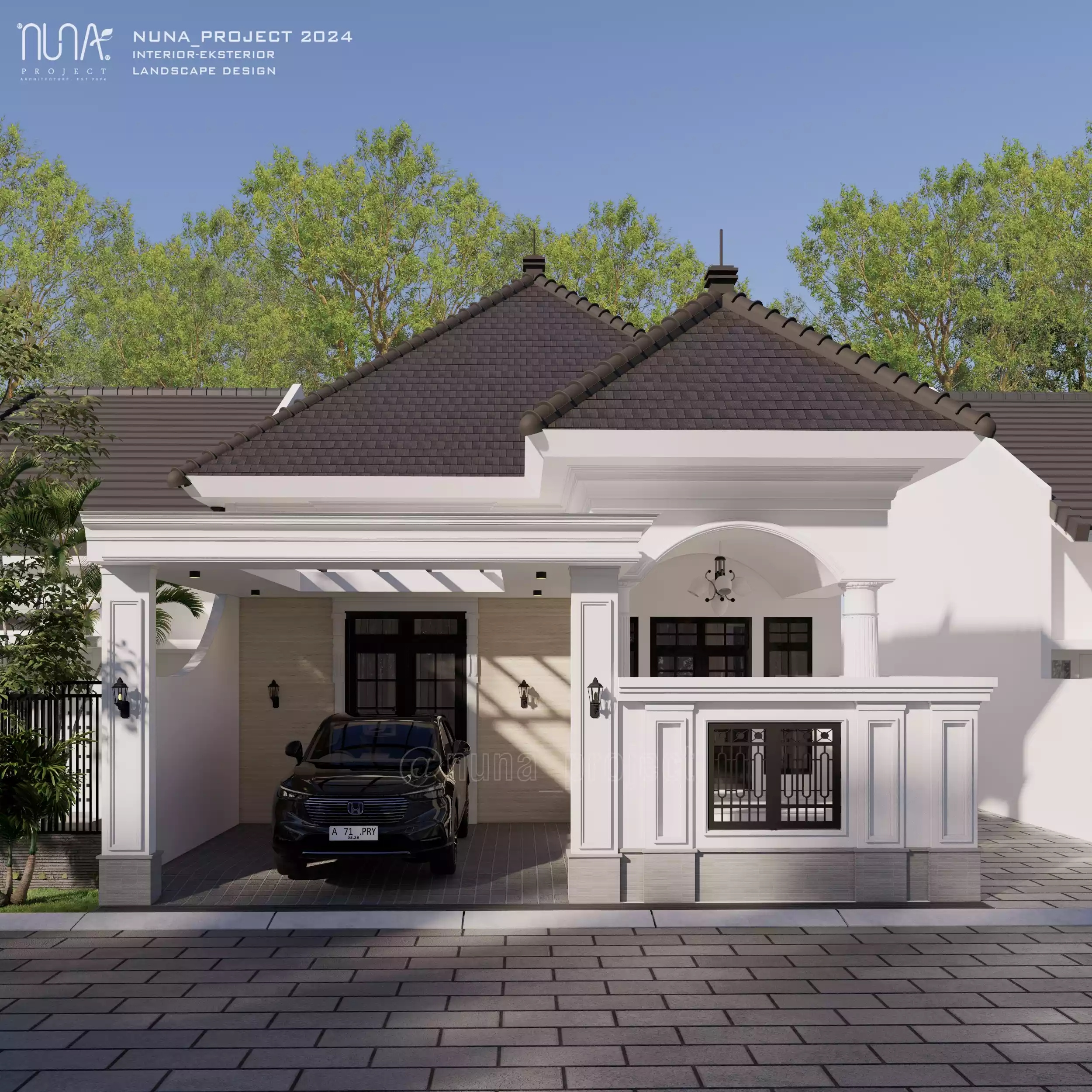 Desain Rumah Pa Mustaqim- Adiwerna-Tegal